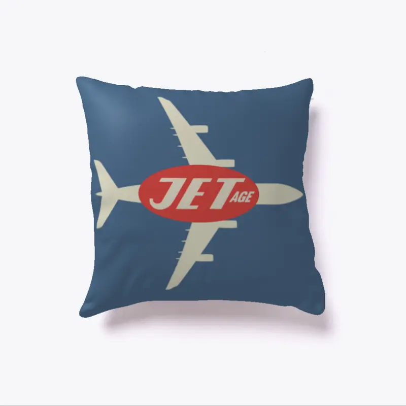 Classic Jet Age Style Pillow